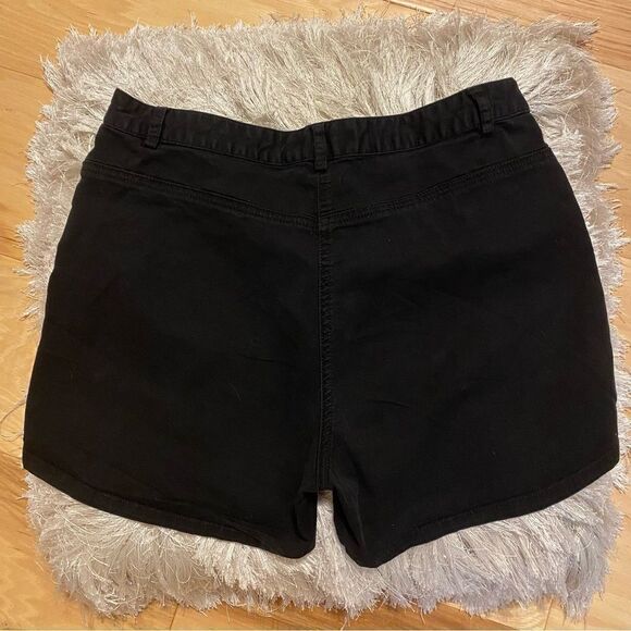 Point Zero Black Shorts Size 7 Juniors - Picture 2 of 10